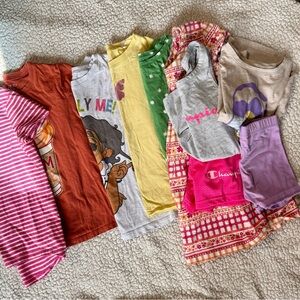 Size 4/5 & 6 Colorful Kids T-Shirt & sets Bundle
